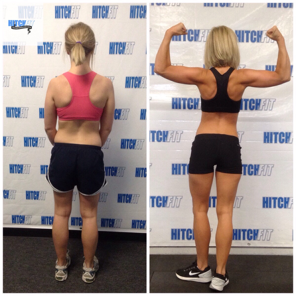 Before and After Post Pregnancy Weight Loss!